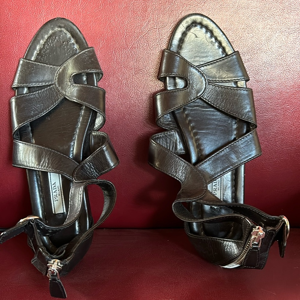Prada milano sandals